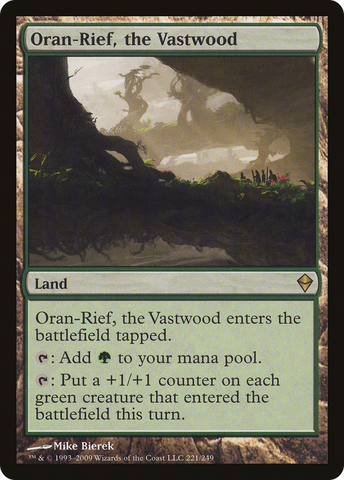 Oran-Rief, the Vastwood (ZEN-221)  Foil - Zendikar