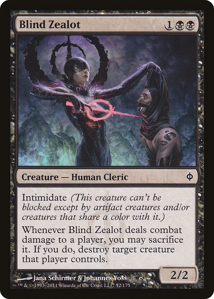 Blind Zealot (NPH-052)  Foil - New Phyrexia