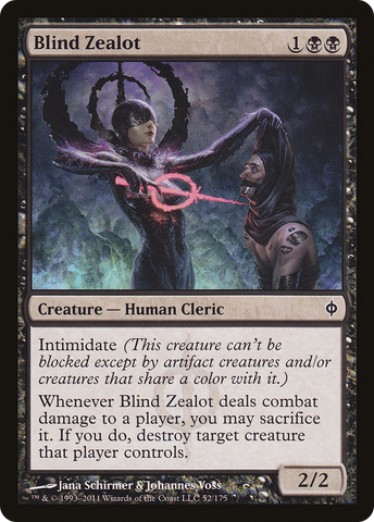Blind Zealot (NPH-052)  Foil - New Phyrexia