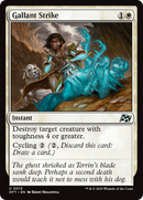 Gallant Strike (DFT-013)  Foil - Aetherdrift