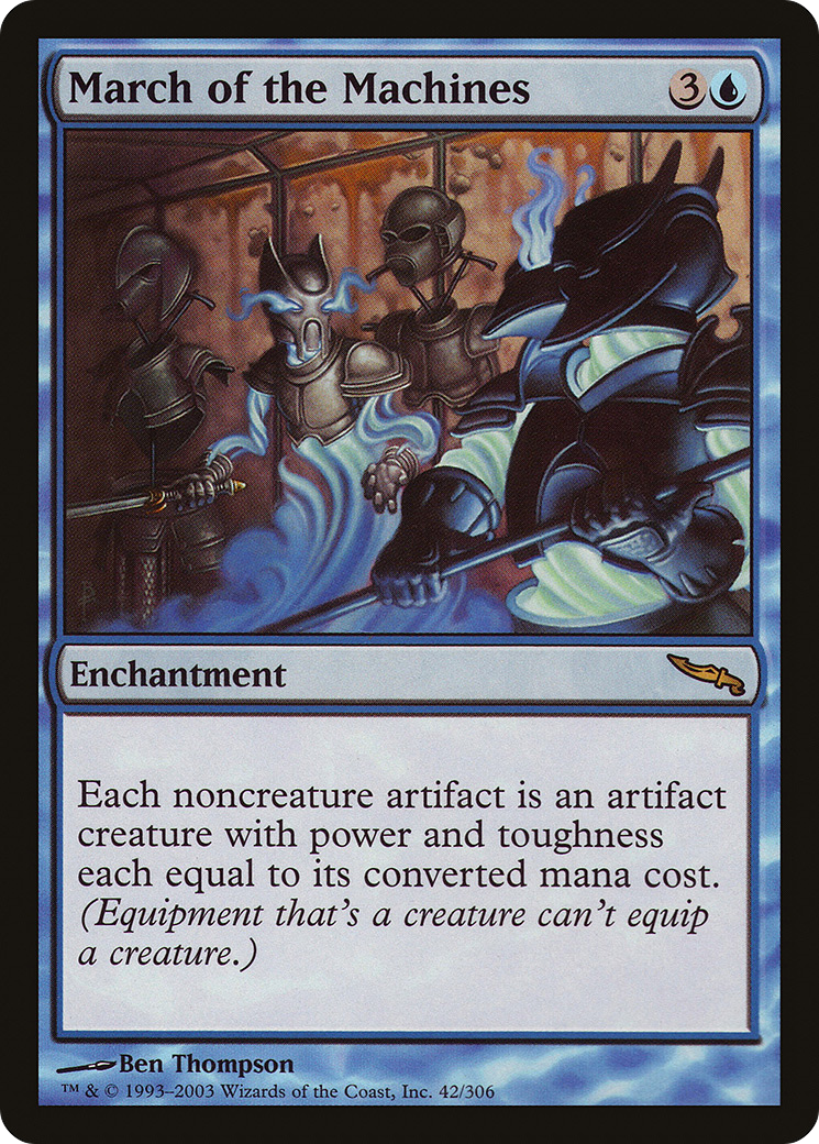March of the Machines (MRD-042)  - Mirrodin