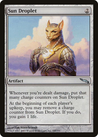 Sun Droplet (MRD-249)  Foil - Mirrodin