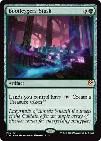 Bootleggers' Stash (DRC-110)  - Commander: Aetherdrift