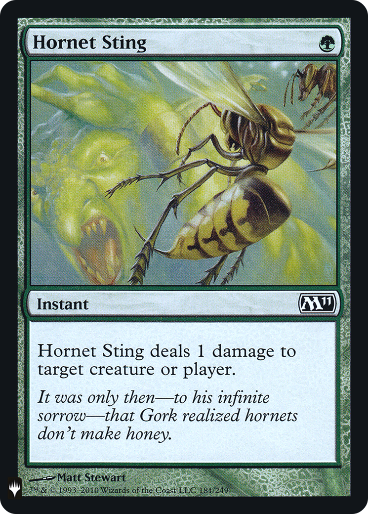 Hornet Sting (LIST-M11-181)  Foil - The List