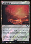 Ash Barrens (Surge Foil) (40K-265)  Foil - Warhammer 40,000 Commander