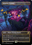 Indatha Triome (Showcase) (IKO-309)  Foil - Ikoria: Lair of Behemoths: (Showcase) (Borderless)