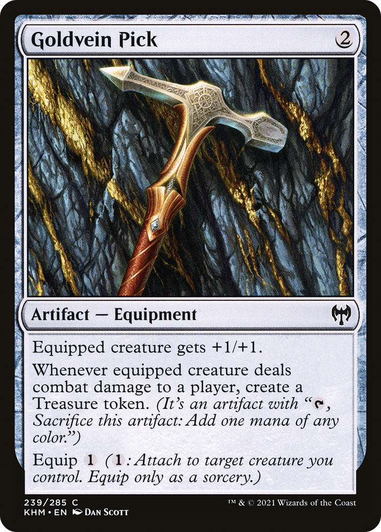 Goldvein Pick (KHM-239)  - Kaldheim