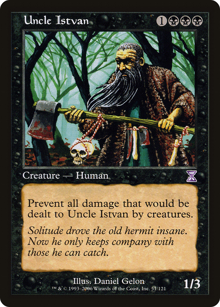 Uncle Istvan (TSB-051)  - Time Spiral Timeshifted