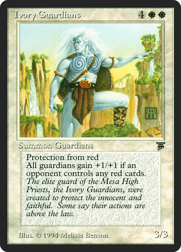 Ivory Guardians (LEG-)  - Legends