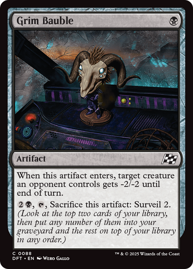 Grim Bauble (DFT-088)  Foil - Aetherdrift