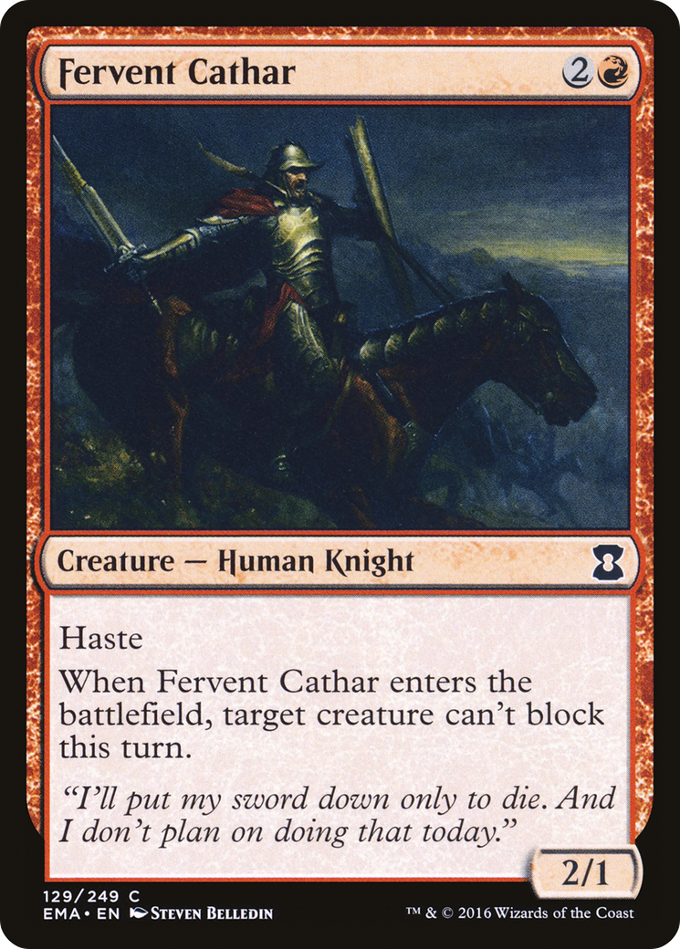Fervent Cathar (EMA-129)  - Eternal Masters