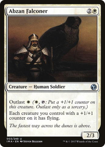 Abzan Falconer (IMA-003)  Foil - Iconic Masters