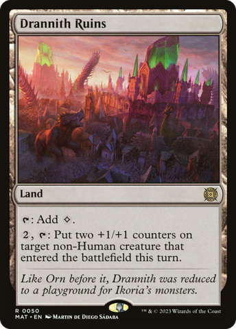 Drannith Ruins (MAT-050)  Foil - March of the Machine: The Aftermath