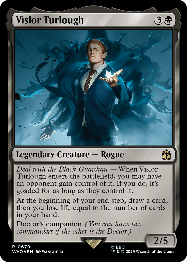 Vislor Turlough (Surge Foil) (WHO-679)  Foil - Doctor Who