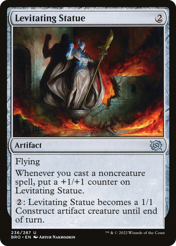 Levitating Statue (BRO-236)  - The Brothers' War