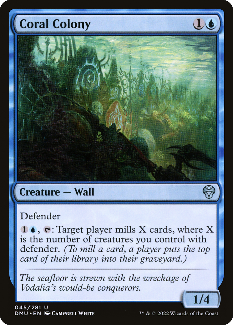 Coral Colony (DMU-045)  Foil - Dominaria United