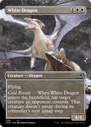 White Dragon (Borderless) (AFR-288) - Adventures in the Forgotten Realms (Borderless)