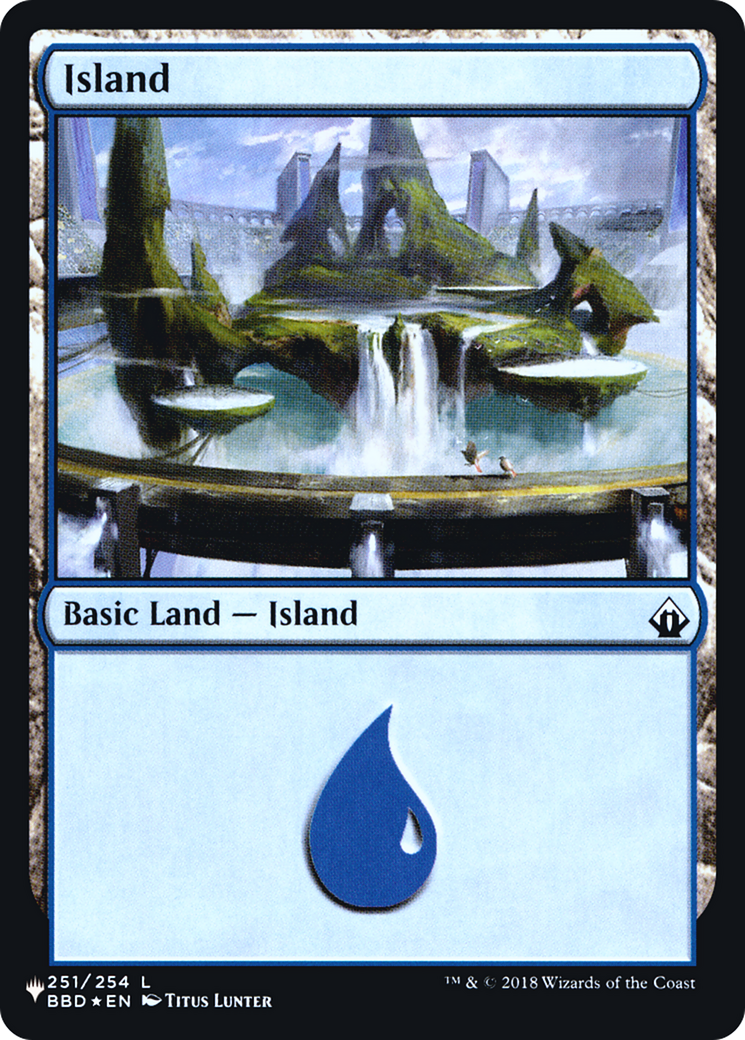 Island (BBD) (LIST-BBD-251)  Foil - The List