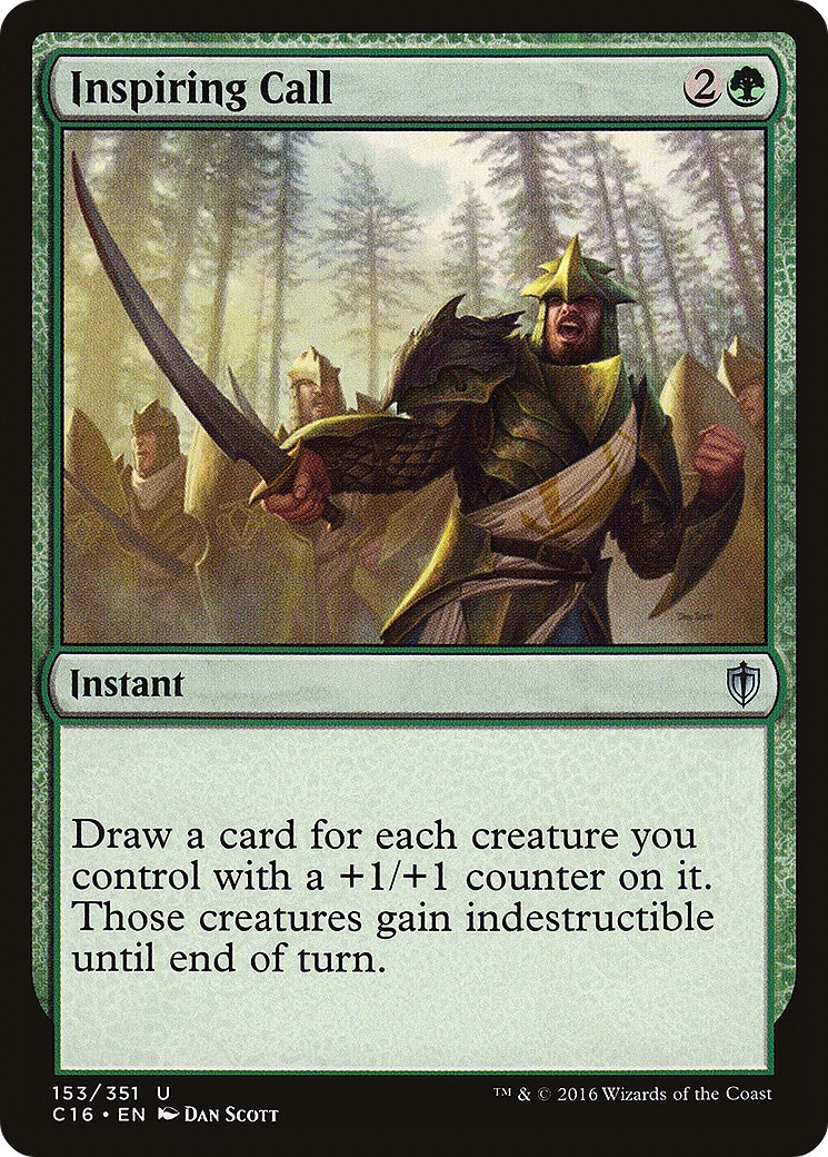Inspiring Call (C16-153)  - Commander 2016