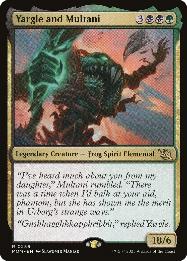 Yargle and Multani (MOM-256)  - March of the Machine