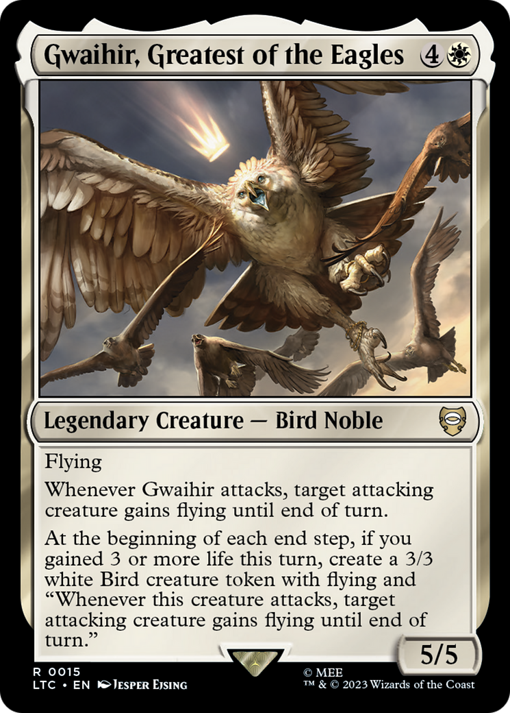 Gwaihir, Greatest of the Eagles (LTC-015)  - Tales of Middle-earth Commander
