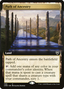 Path of Ancestry (Extended Art) (CMR-708)  - Commander Legends: (Extended Art)