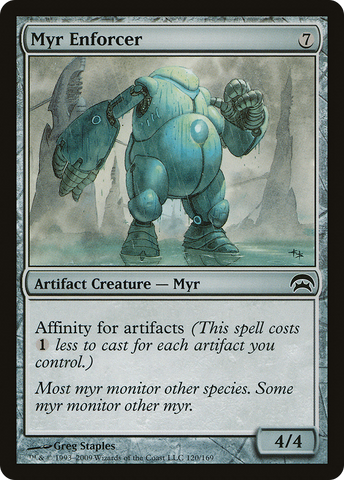 Myr Enforcer (HOP-120)  - Planechase