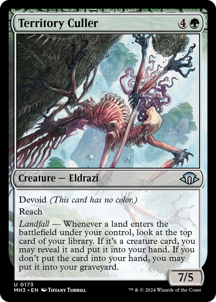Territory Culler (MH3-173) - Modern Horizons 3: (devoid) Foil