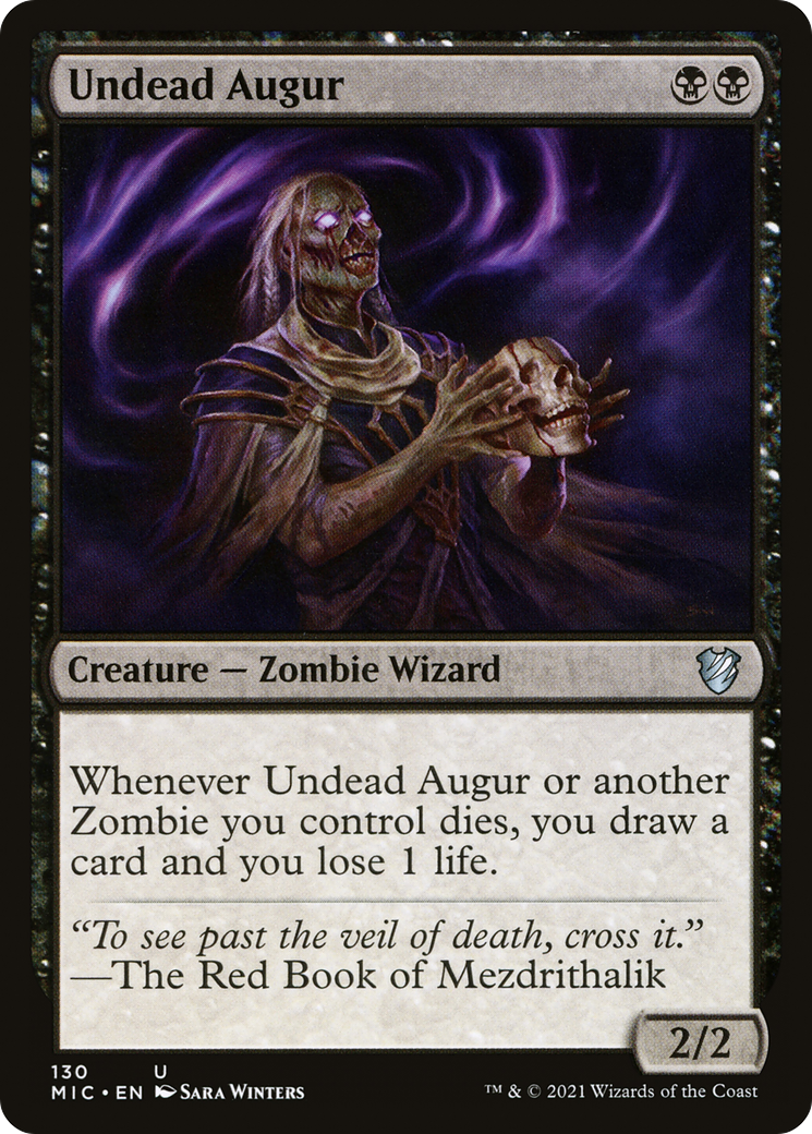 Undead Augur (MIC-130)  - Midnight Hunt Commander