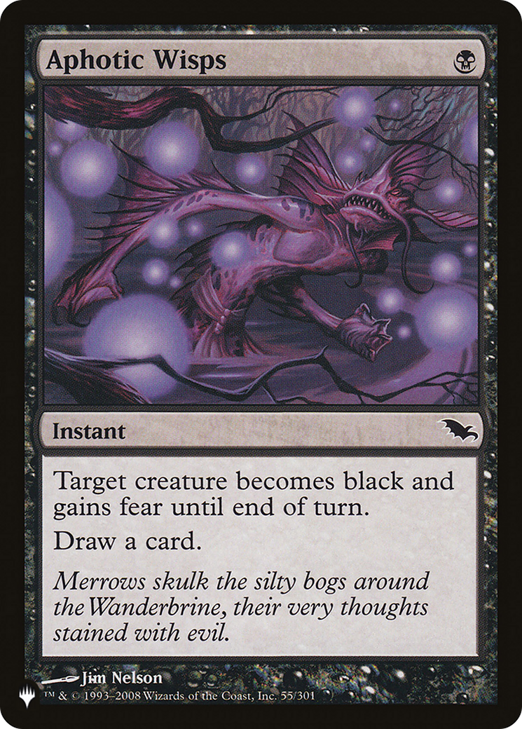 Aphotic Wisps (LIST-SHM-55)  - The List