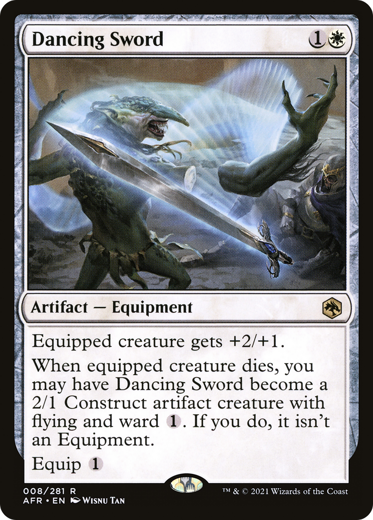 Dancing Sword (AFR-008)  - Adventures in the Forgotten Realms