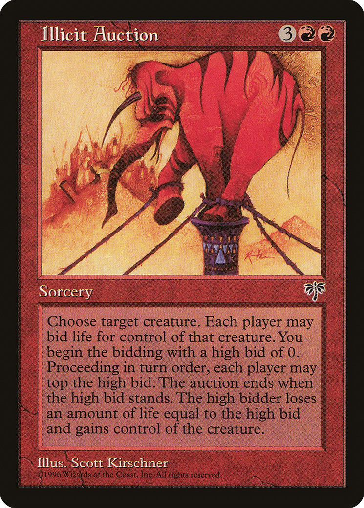 Illicit Auction (MIR-)  - Mirage