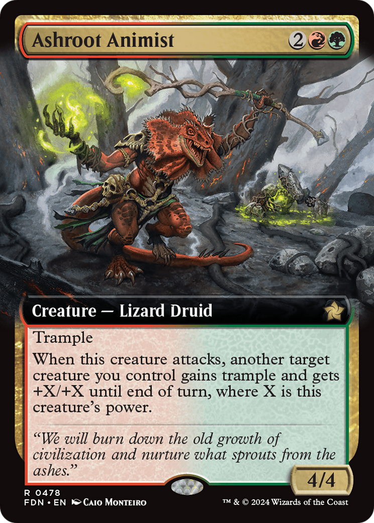 Ashroot Animist (FDN-478)  - Foundations: (Extended Art)