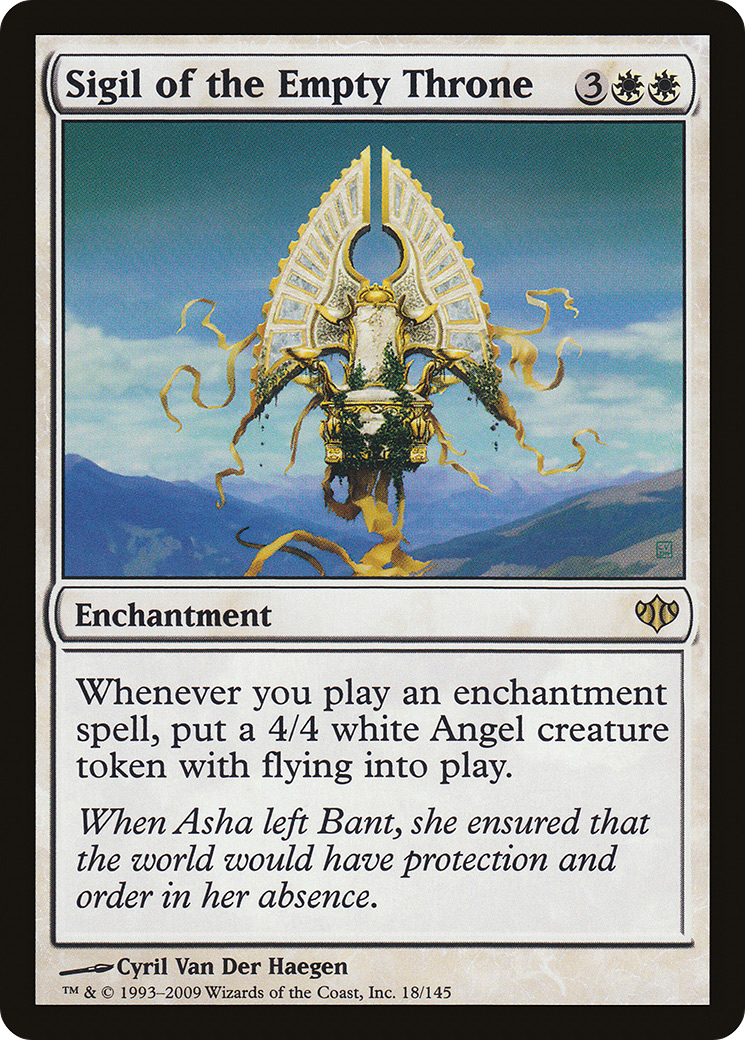 Sigil of the Empty Throne (CON-018)  Foil - Conflux