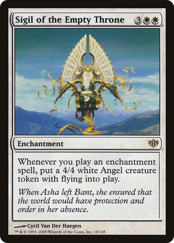 Sigil of the Empty Throne (CON-018)  Foil - Conflux