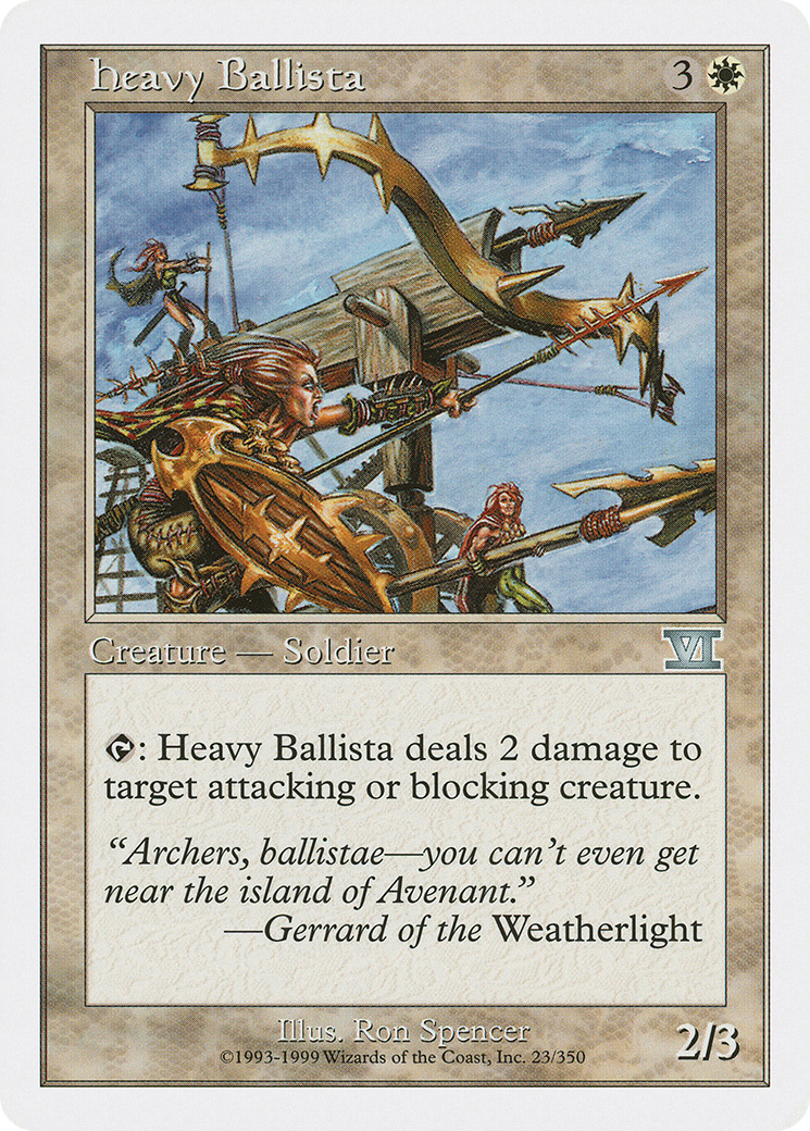 Heavy Ballista (6ED-023)  - Classic Sixth Edition