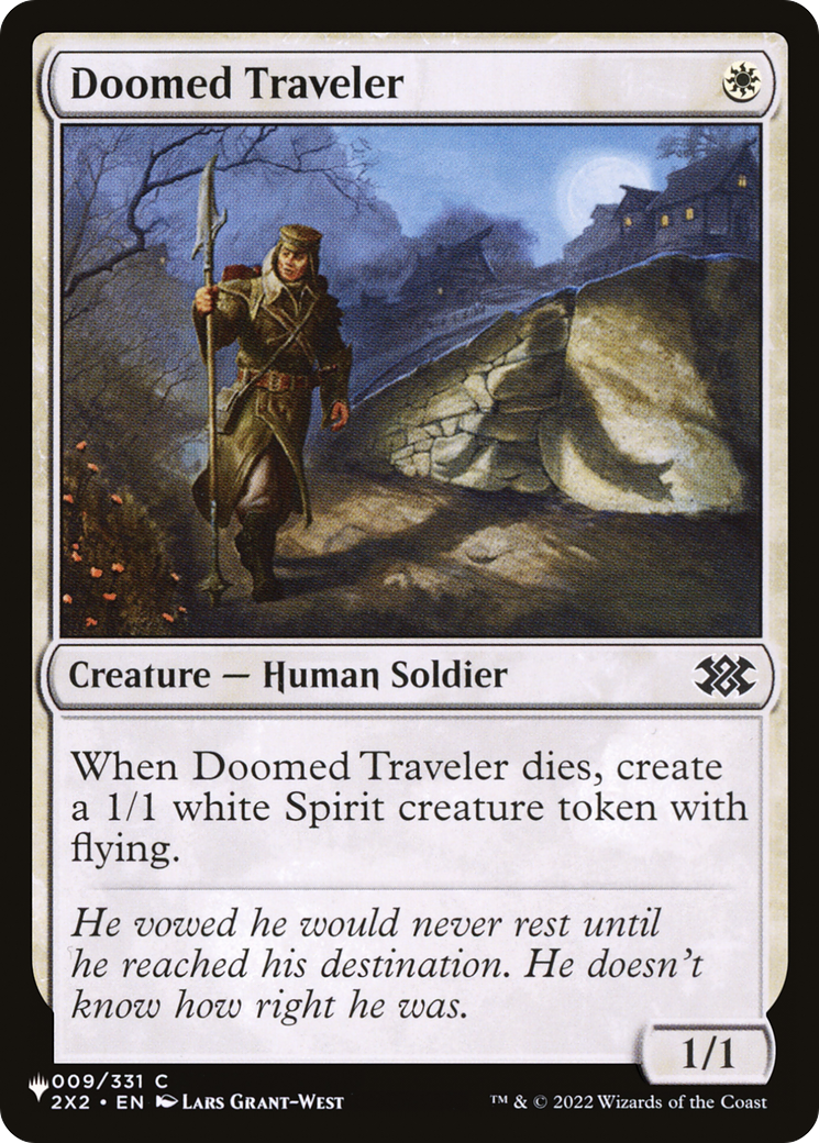 Doomed Traveler (2X2) (LIST-2X2-9)  - The List