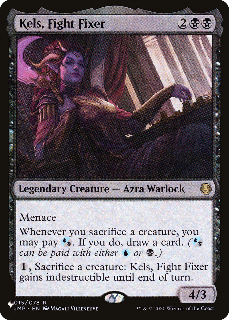 Kels, Fight Fixer (LIST-JMP-15)  - The List