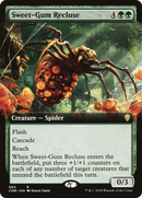 Sweet-Gum Recluse (Extended Art) (CMR-685)  - Commander Legends: (Extended Art)