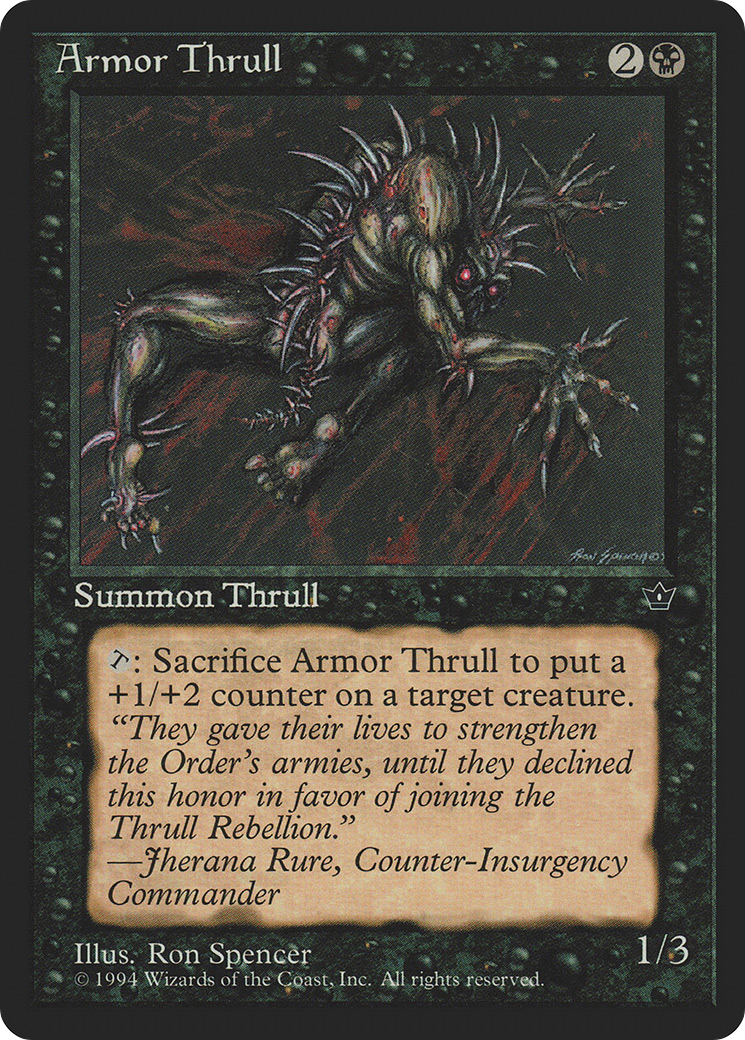 Armor Thrull (Spencer) (FEM-)  - Fallen Empires