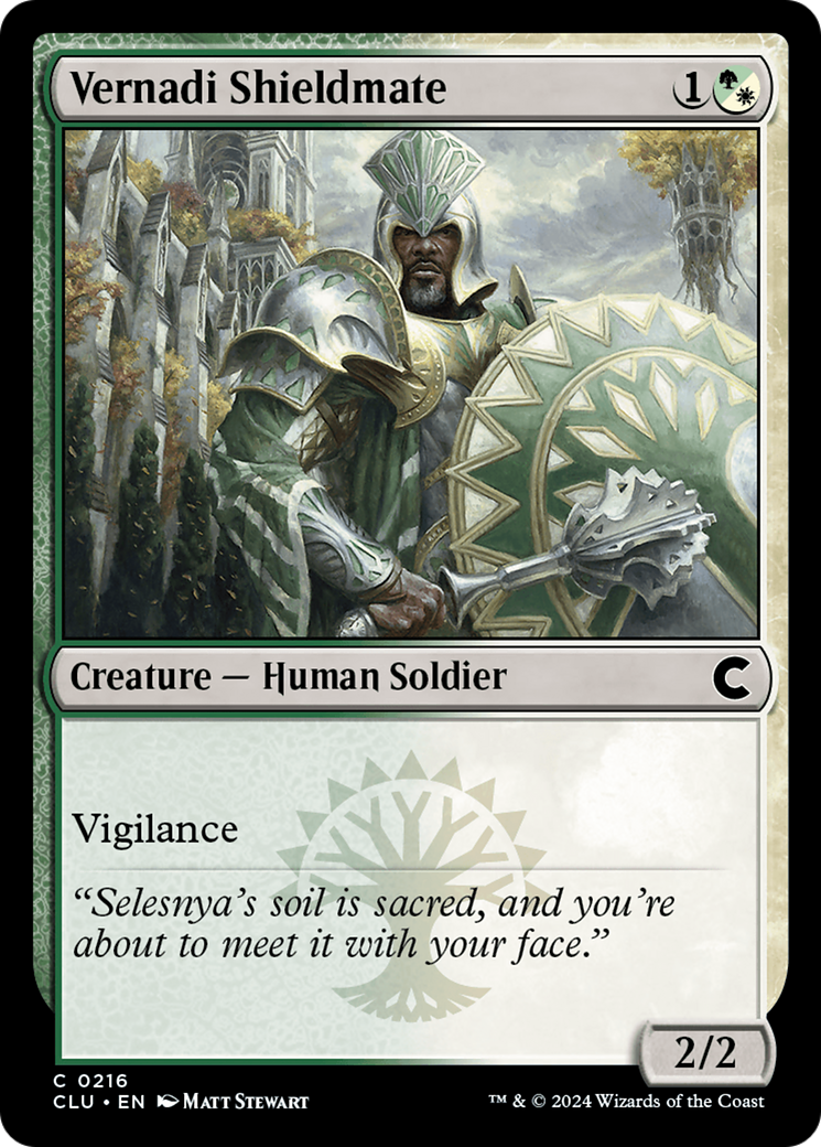 Vernadi Shieldmate (CLU-216)  - Ravnica: Clue Edition
