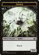 Spider // Saproling Double-sided Token (PCA-008) - Planechase Anthology Tokens