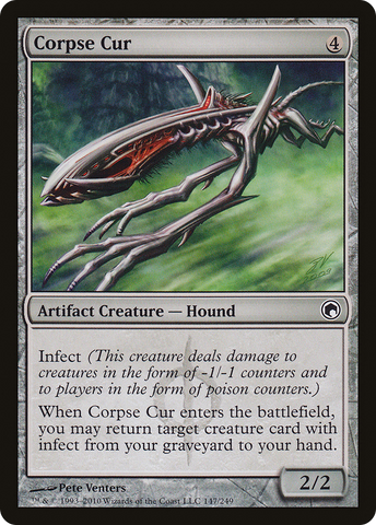 Corpse Cur (SOM-147)  Foil - Scars of Mirrodin