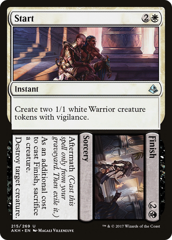 Start // Finish (AKH-215)  Foil - Amonkhet