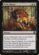 Flesh Allergy (SOM-062)  - Scars of Mirrodin