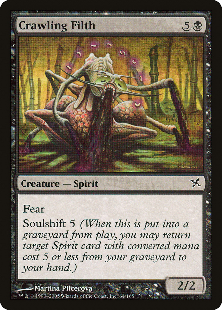 Crawling Filth (BOK-064)  - Betrayers of Kamigawa