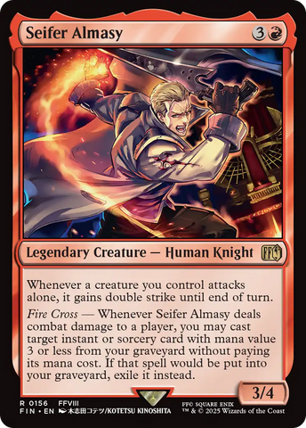 Seifer Almasy (FIN-156)  Foil - FINAL FANTASY