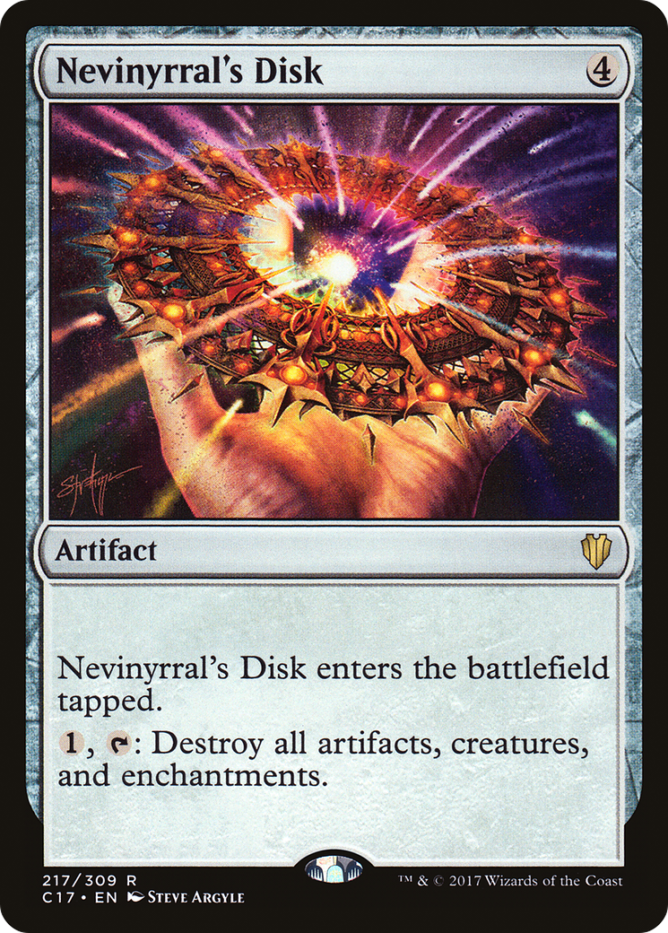 Nevinyrral's Disk (C17-217)  - Commander 2017