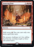 Irencrag Feat (PRE-127)  Foil - Throne of Eldraine Promos