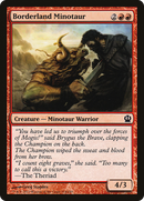 Borderland Minotaur (THS-114)  - Theros